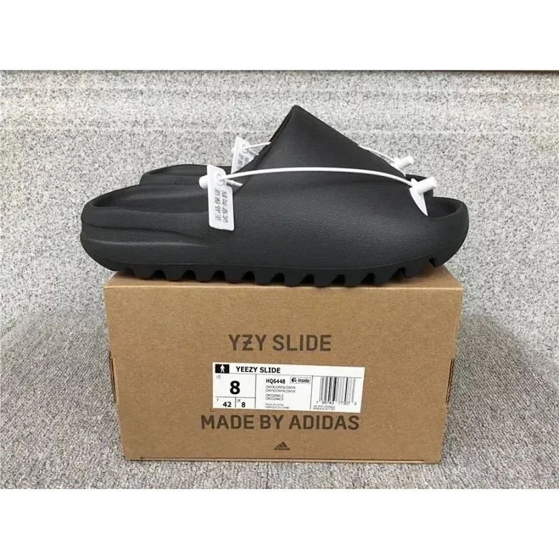 Adidas Yeezy Slide Black 0495 Sandals