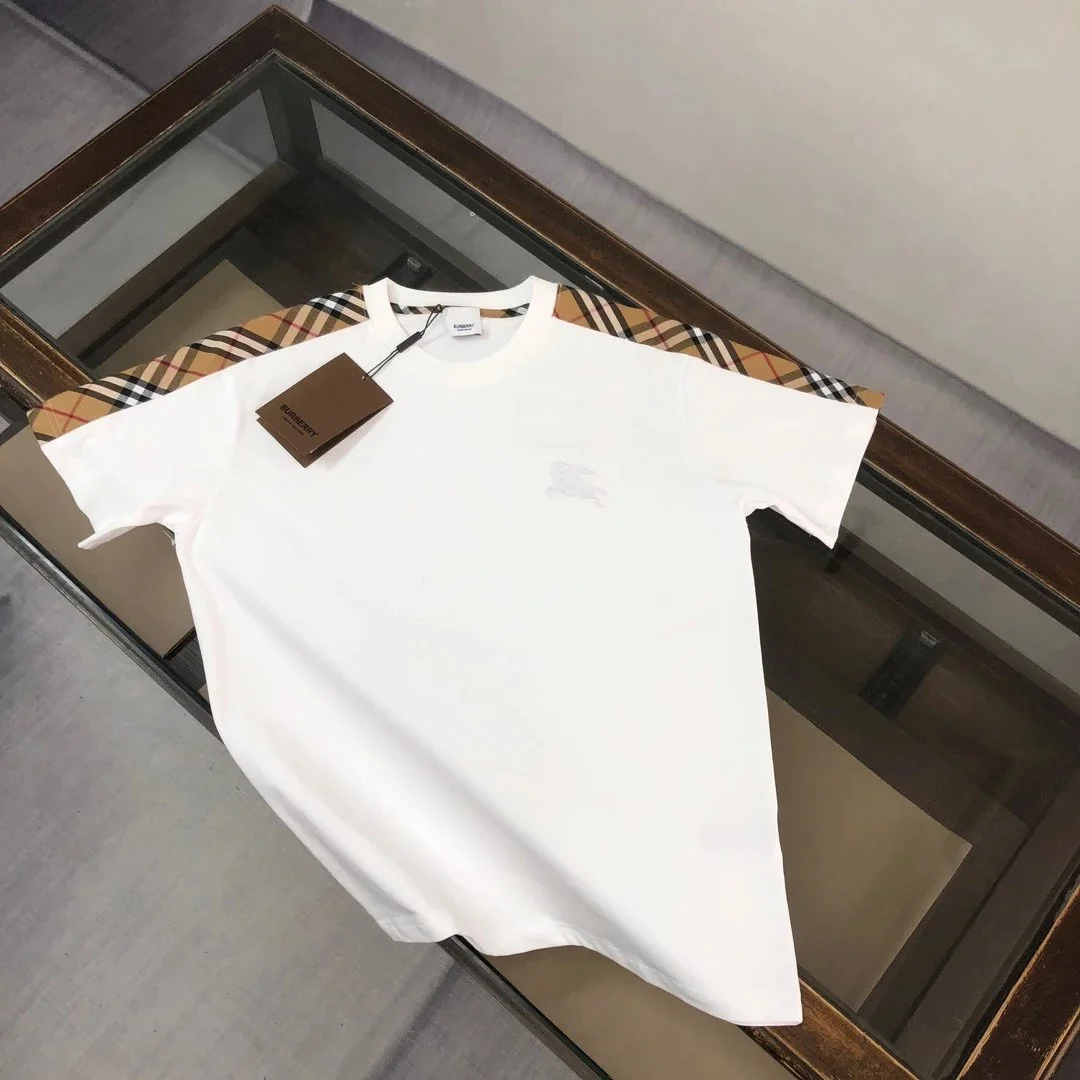 Burberry White Classic Logo T-Shirt