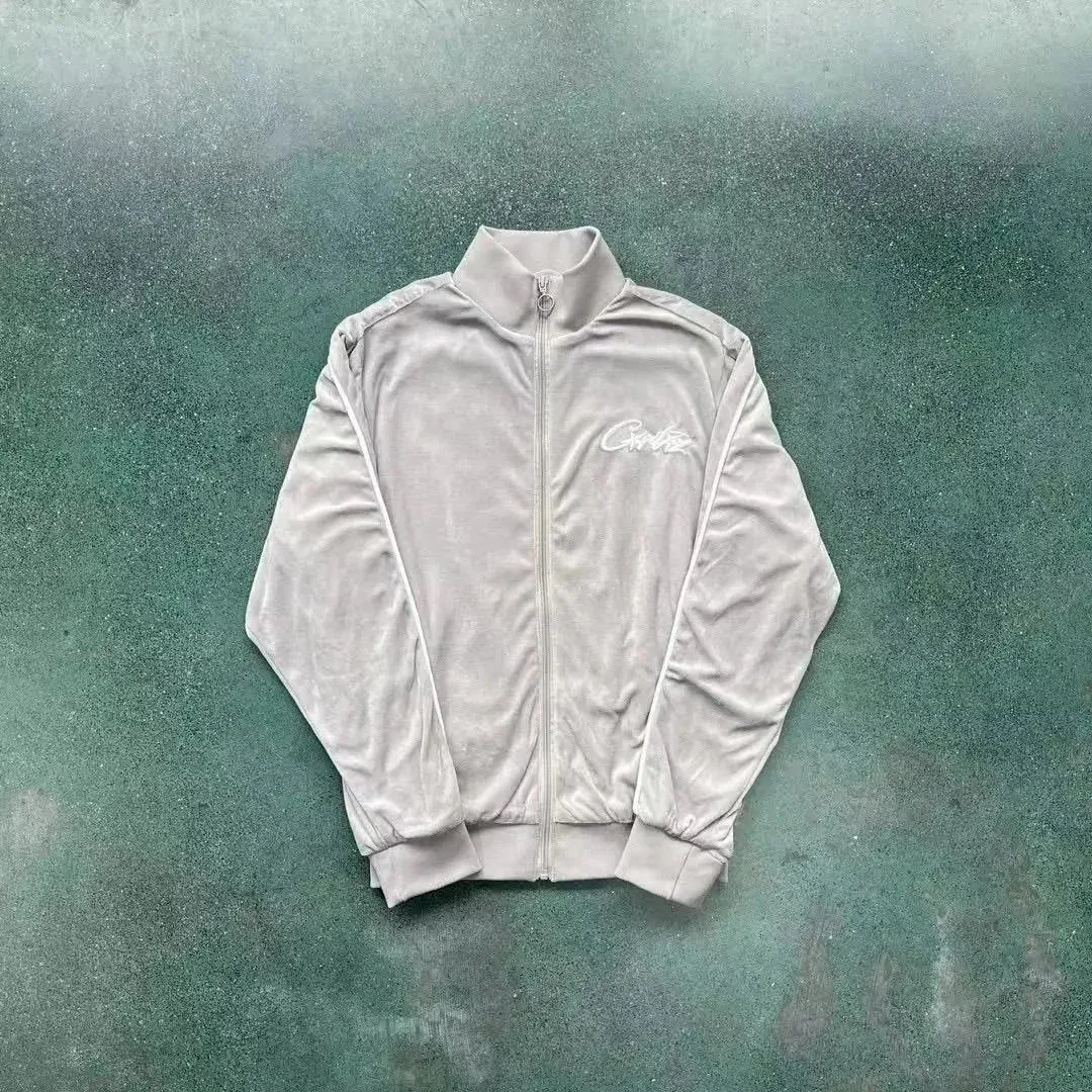 Cartier 'C' Logo Track Jacket Cream