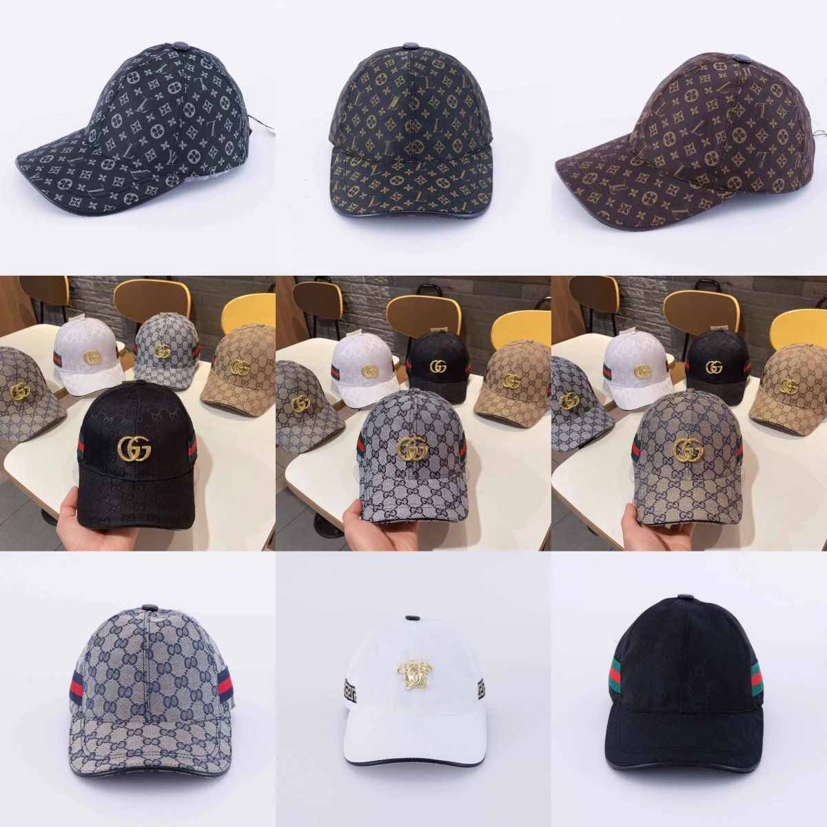 Casual hat with everything