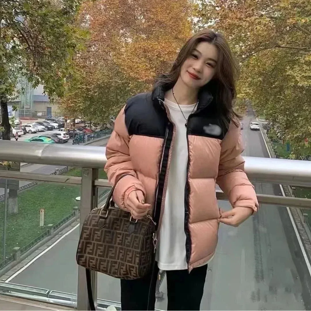 Fendi Iconic Pink & Black Puffer Jacket