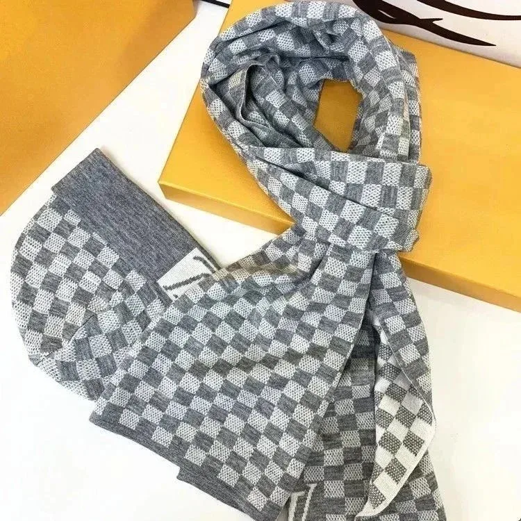 Louis Vuitton Damier Checkered Scarf