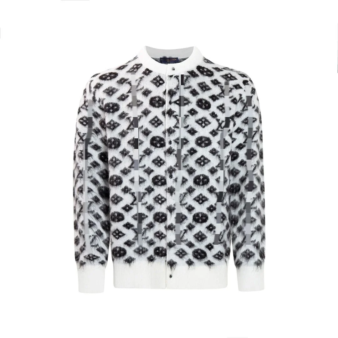 Louis Vuitton Monogram Cardigan White/Black