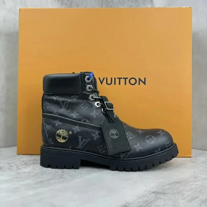 Louis Vuitton Tabi Lh亮黑金标 Boots