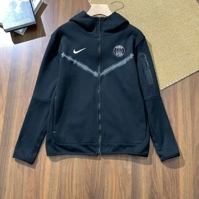 Nike Paris Saint-Germain Tech Fleece Jacket Black