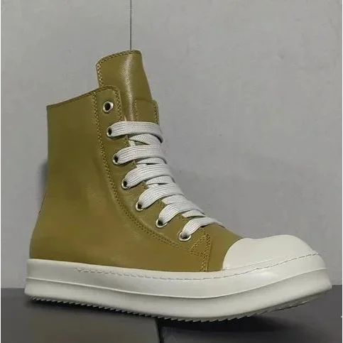 Rick Owens Geobasket 13黄绿 Sneakers