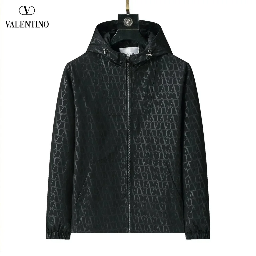 Valentino V Logo Black Jacket